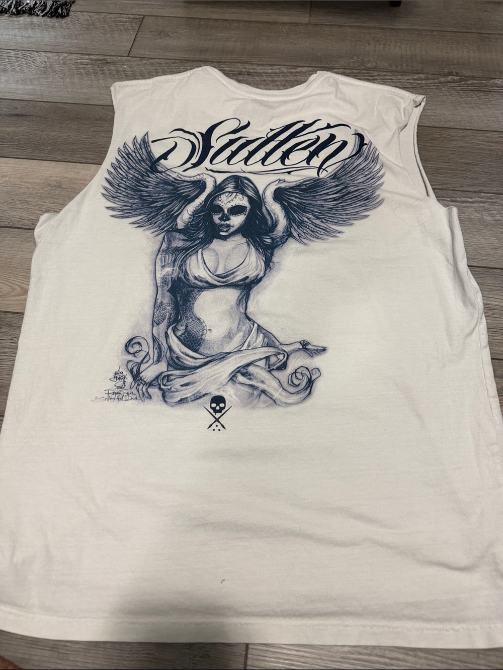 Sullen White Graphic Tank Top - Men's